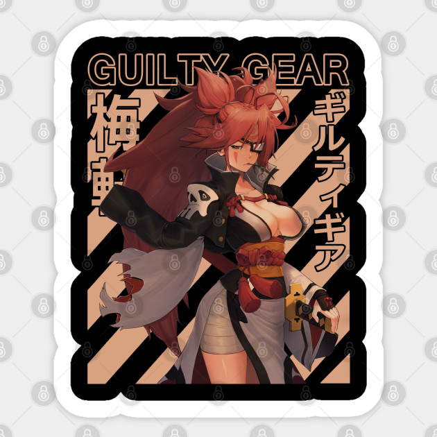 Guilty Gear Baiken Guilty Gear Sticker TeePublic